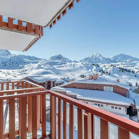 2 Pieces Avec Balcon A Belle Plagne, Parking Inclus - Fr-1-351-165
