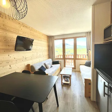 2 Pieces Avec Balcon A Belle Plagne, Parking Inclus - Fr-1-351-165 Apartment *